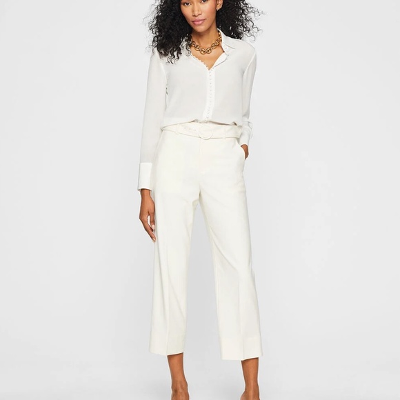 Enamel Ring Pants - New With Tags - NEVER WORN - Butter Creme